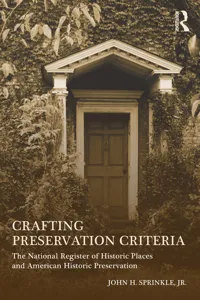 Crafting Preservation Criteria_cover