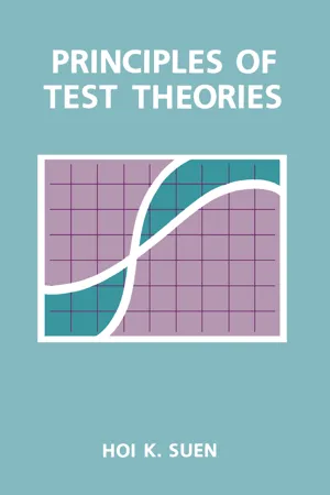 Principles of Test Theories