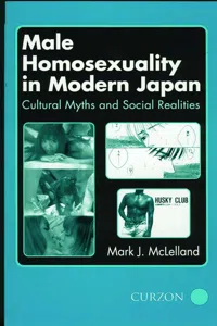 Male Homosexuality in Modern Japan_cover