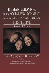 Human Behavior in the Social Environment from an African-American Perspective_cover