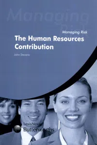 Managing Risk: The HR Contribution_cover