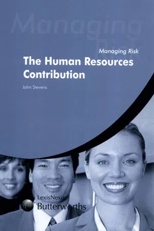 Managing Risk: The HR Contribution