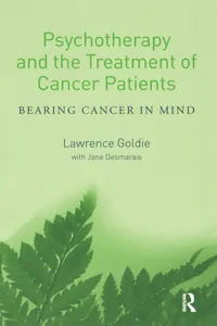 Psychotherapy and the Treatment of Cancer Patients_cover