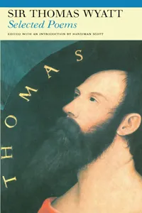 Selected Poems of Sir Thomas Wyatt_cover