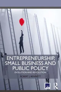 Entrepreneurship, Small Business and Public Policy_cover