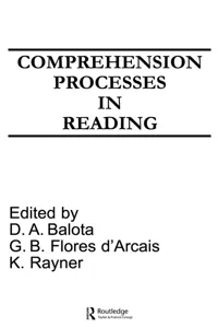 Comprehension Processes in Reading_cover