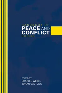 Handbook of Peace and Conflict Studies_cover