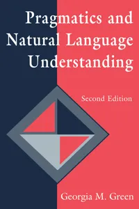 Pragmatics and Natural Language Understanding_cover