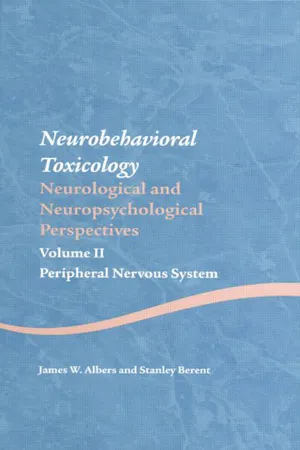 Neurobehavioral Toxicology: Neurological and Neuropsychological Perspectives, Volume II