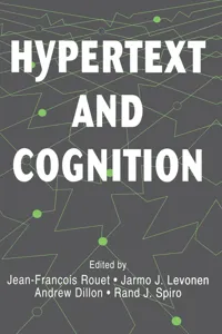 Hypertext and Cognition_cover