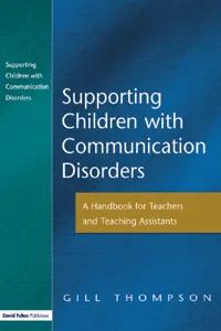 Supporting Communication Disorders_cover