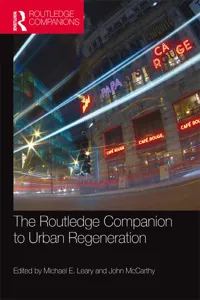 The Routledge Companion to Urban Regeneration_cover