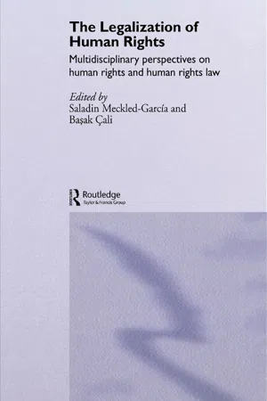 The Legalization of Human Rights