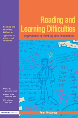 Reading and Learning Difficulties