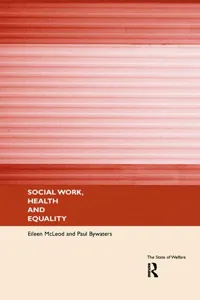 Social Work, Health and Equality_cover