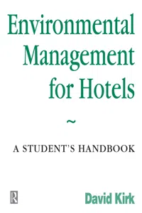 Environmental Management for Hotels_cover