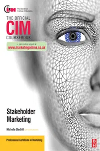 CIM Coursebook Marketing for Stakeholders_cover