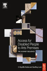 Access for Disabled People to Arts Premises: The Journey Sequence_cover