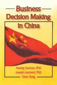 Business Decision Making in China_cover