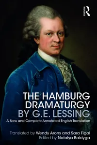 The Hamburg Dramaturgy by G.E. Lessing_cover