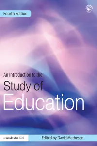An Introduction to the Study of Education_cover