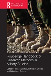 Routledge Handbook of Research Methods in Military Studies_cover