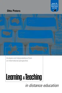 Learning and Teaching in Distance Education_cover