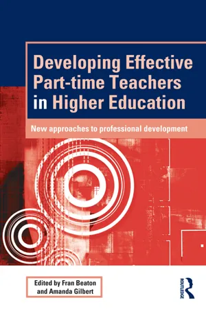 Developing Effective Part-time Teachers in Higher Education