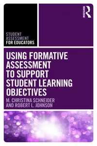 Using Formative Assessment to Support Student Learning Objectives_cover