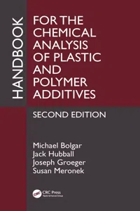 Handbook for the Chemical Analysis of Plastic and Polymer Additives_cover