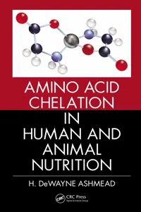 Amino Acid Chelation in Human and Animal Nutrition_cover