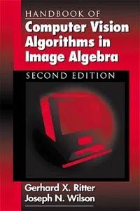 Handbook of Computer Vision Algorithms in Image Algebra_cover