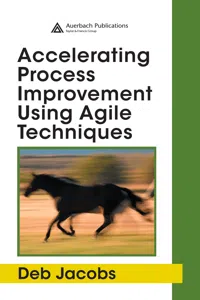 Accelerating Process Improvement Using Agile Techniques_cover