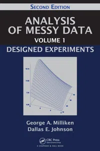 Analysis of Messy Data Volume 1_cover