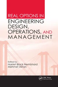 Real Options in Engineering Design, Operations, and Management_cover