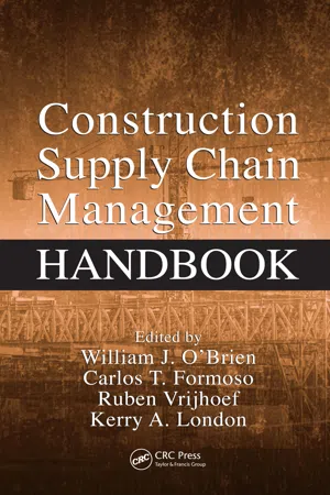 Construction Supply Chain Management Handbook