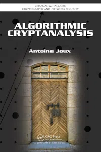 Algorithmic Cryptanalysis_cover