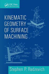 Kinematic Geometry of Surface Machining_cover