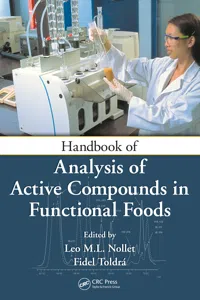 Handbook of Analysis of Active Compounds in Functional Foods_cover