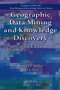 Geographic Data Mining and Knowledge Discovery_cover