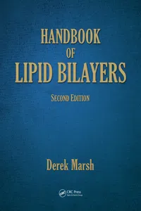 Handbook of Lipid Bilayers_cover