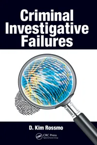 Criminal Investigative Failures_cover