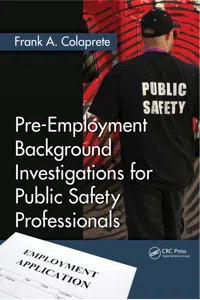 Pre-Employment Background Investigations for Public Safety Professionals_cover