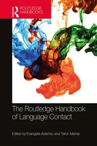 The Routledge Handbook of Language Contact_cover