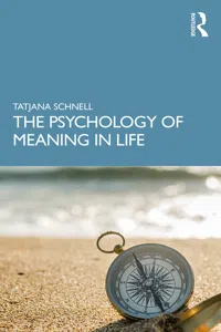 The Psychology of Meaning in Life_cover