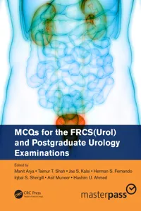 MCQs for the FR and Postgraduate Urology Examinations_cover