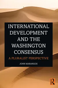 International Development and the Washington Consensus_cover