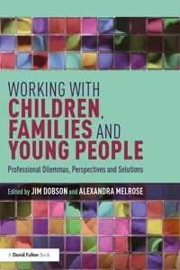 Working with Children, Families and Young People_cover