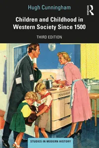 Children and Childhood in Western Society Since 1500_cover