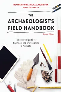 The Archaeologist's Field Handbook_cover